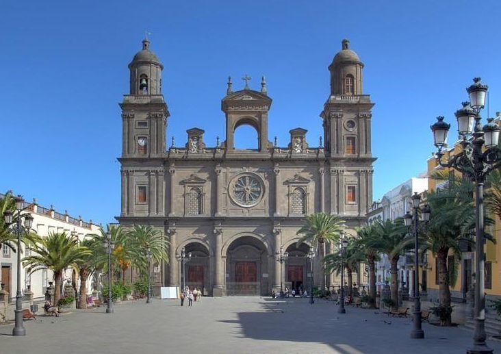 Las Palmas de hoofdstad van Gran Canaria